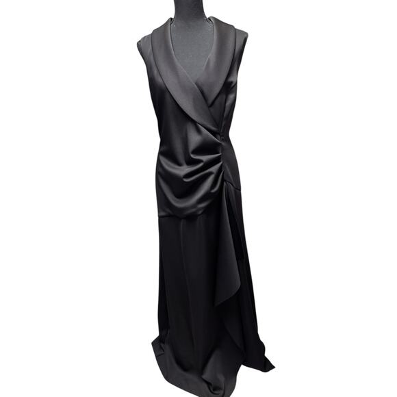 xscape ruched v neck dress Amazon.com: Xscape Women's 3/4 Sleeve V-Neck Side Ruched Midi Dress (Reg and Petite), Hunter, 4 : Clothing, Shoes & Jewelry